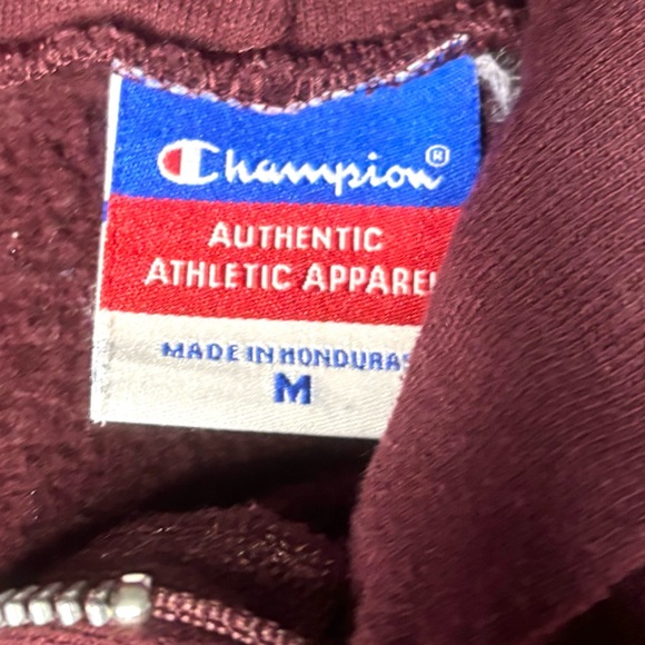 Vtg Champion Size Medium Minnesota Golden Gophers Full Zip Hooded Sweatshirt - Picture 4 of 7